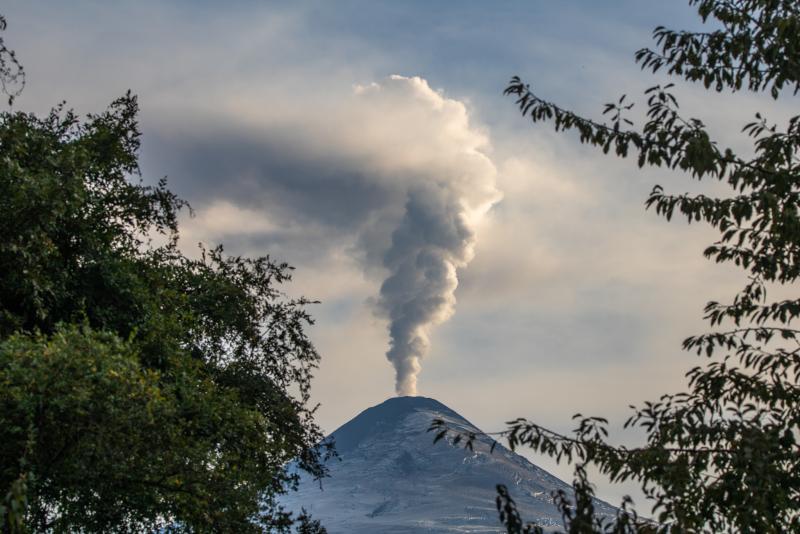Majestuoso Volcán Villarrica